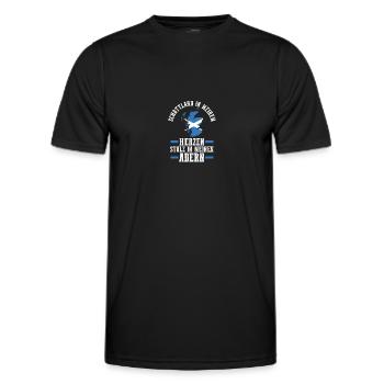 Scots Scottish Scotland - Men's Functional T-Shirt - black - Front - AI Model Male 178 dark (178cm)