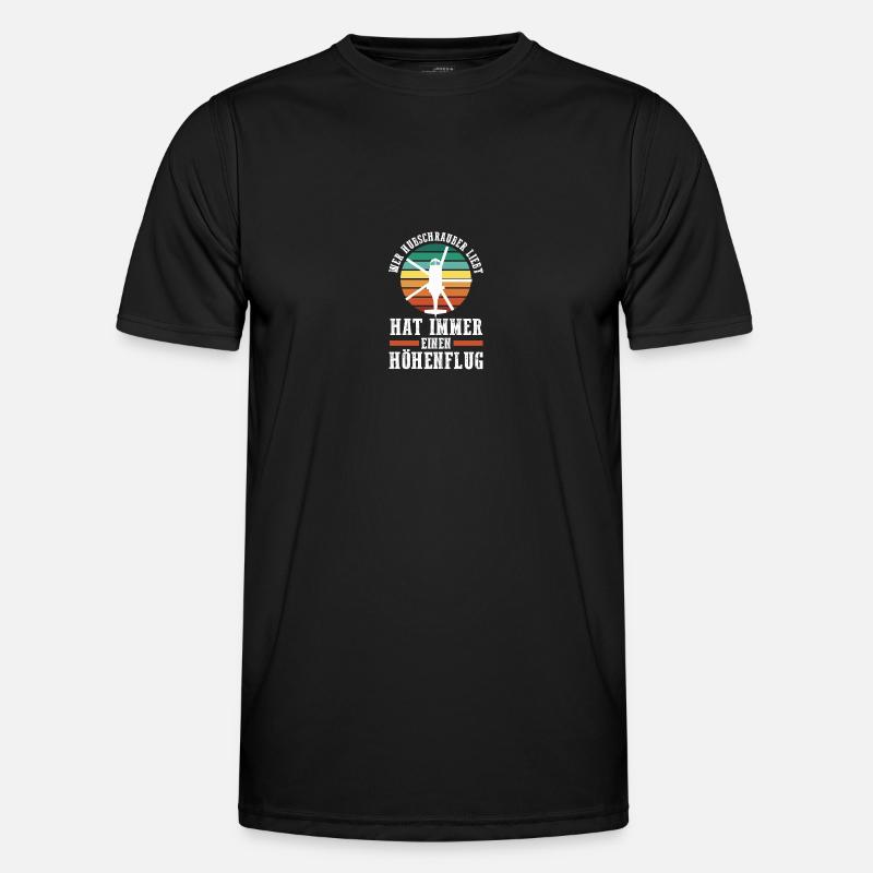 Pilot Helicopter Helicopter - Men's Functional T-Shirt - black