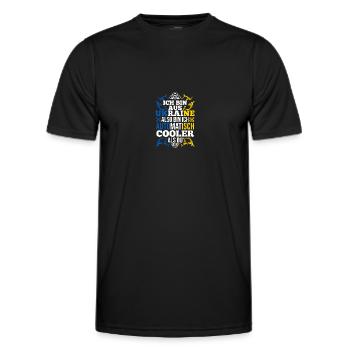 Ukrainer Ukraine - Männer Funktions-T-Shirt - Schwarz - Vorne - AI Model Male 178 dark (178cm)