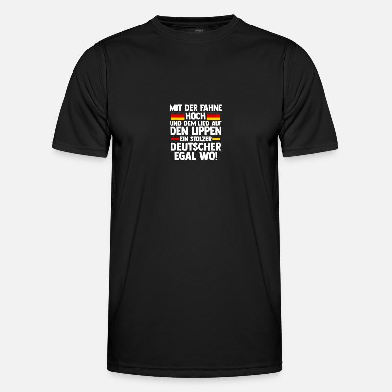 German German Germany - Men's Functional T-Shirt - black