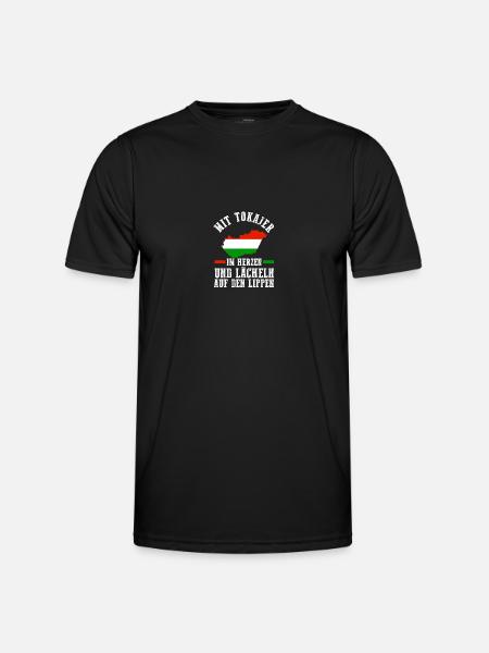 Hungarian Hungarian Hungary - Men's Functional T-Shirt - black