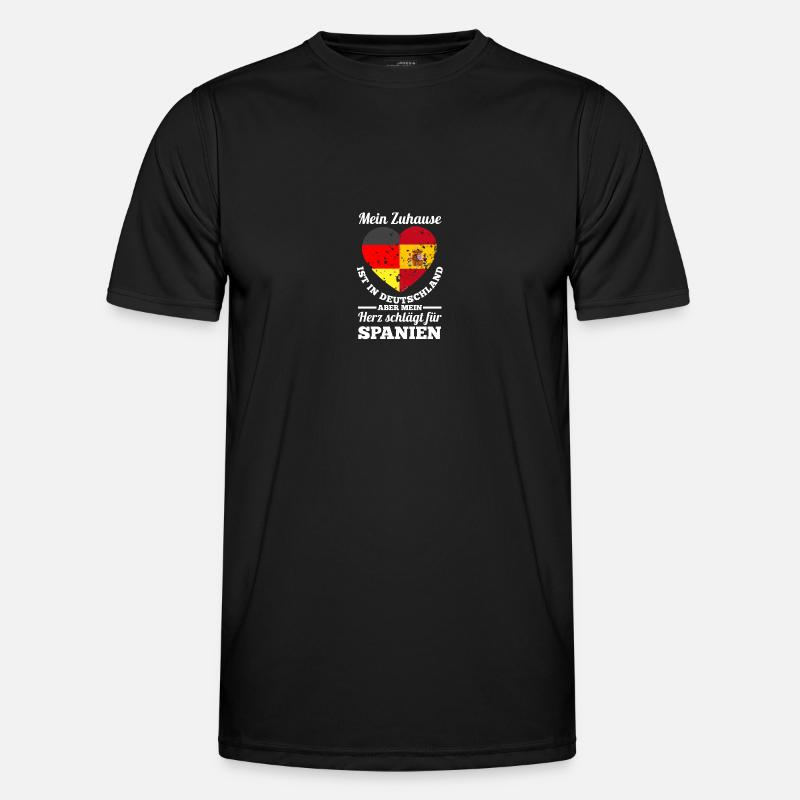 Spaniards Germany Spain - Men's Functional T-Shirt - black