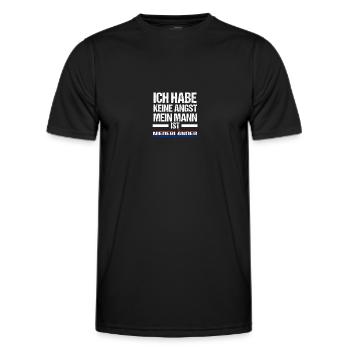 Pays-Bas Pays-Bas - T-shirt sport Homme - noir - Devant - AI Model Male 178 dark (178cm)