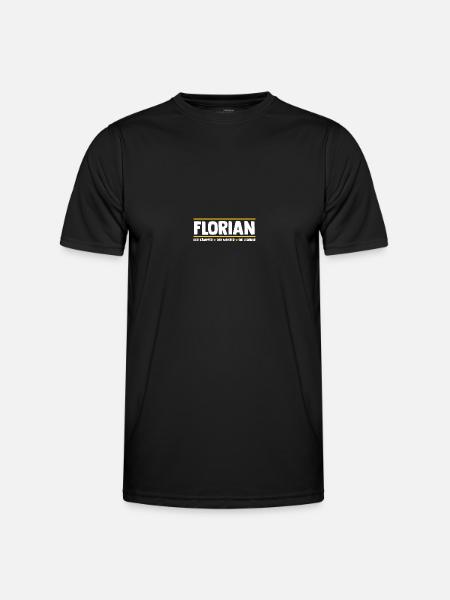 Florian - Men's Functional T-Shirt - black
