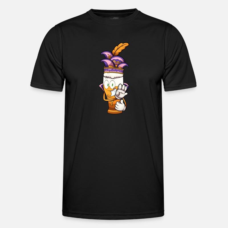 Holländischer Karnevalsbär Männer Funktions-T-Shirt