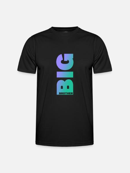 Bruder - Männer Funktions-T-Shirt - Schwarz