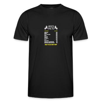 Sternzeichen Widder - Männer Funktions-T-Shirt - Schwarz - Vorne - AI Model Male 178 dark (178cm)