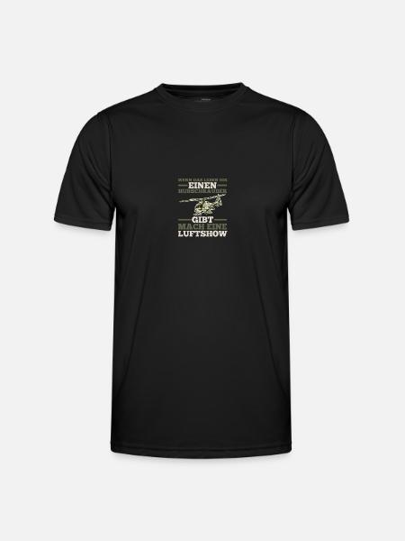 Pilot Helicopter Helicopter - Men's Functional T-Shirt - black