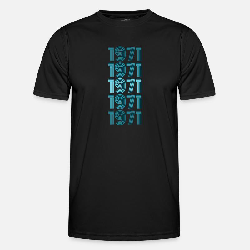 Single, 1971 T-shirt sport Homme
