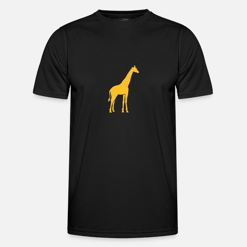 Giraffe - Men's Functional T-Shirt - black