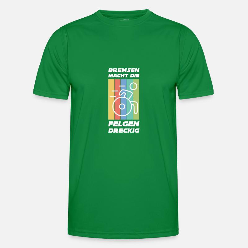 Rollstuhl Behinderung Handicap Rollstuhlfahrer Männer Funktions-T-Shirt