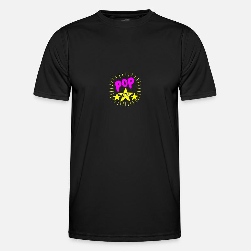 Pop Star coloré T-shirt sport Homme