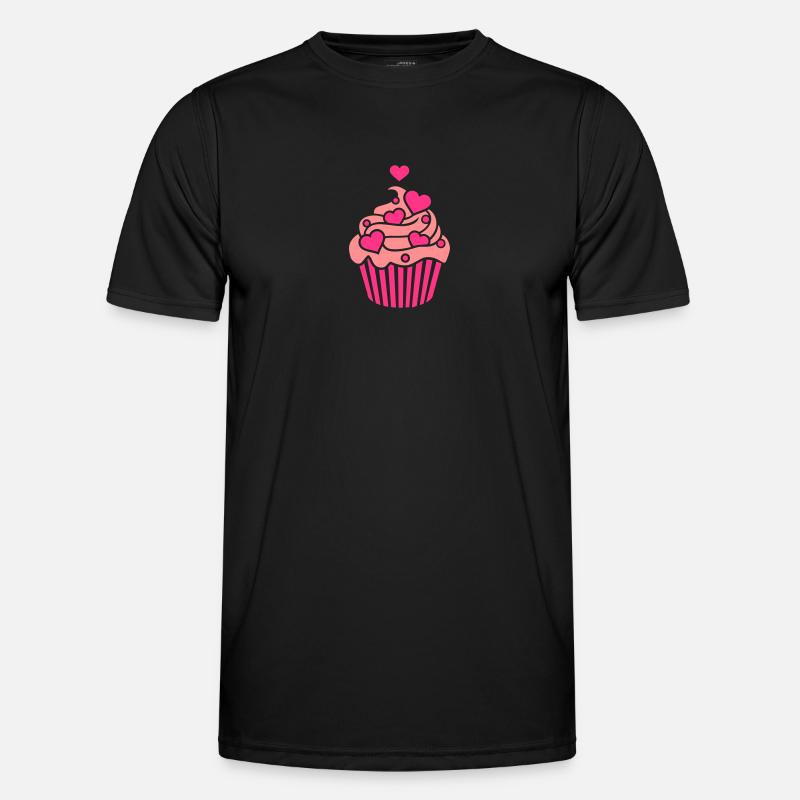 Cupcake Männer Funktions-T-Shirt