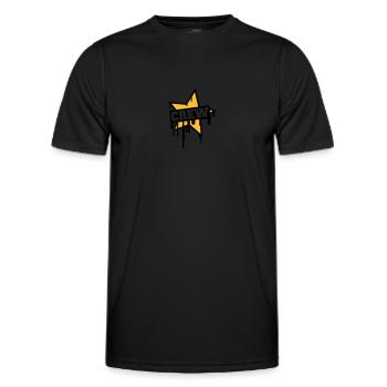 Crew - T-shirt sport Homme - noir - Devant - AI Model Male 178 dark (178cm)