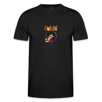 Sternzeichen Widder - Männer Funktions-T-Shirt - Schwarz - Vorne - AI Model Male 178 dark (178cm)
