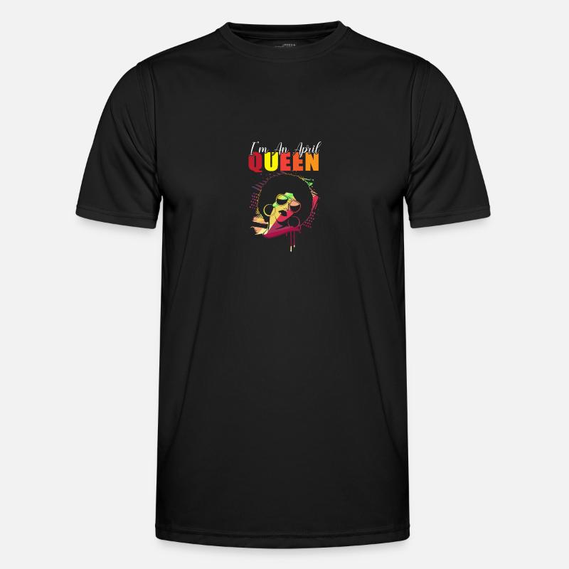 Sternzeichen Widder - Männer Funktions-T-Shirt - Schwarz