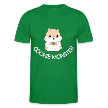 Hamster - T-shirt sport Homme - vert - Devant - AI Model Male 178 dark (178cm)