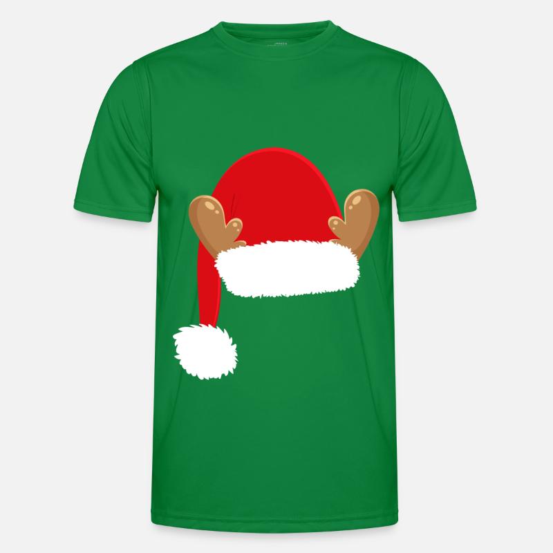 Christmas Nicholas Cap Men's Functional T-Shirt
