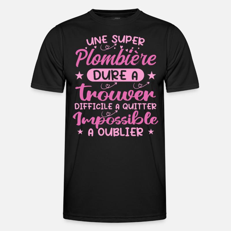 Ein Super-Klempner - Klempner-Geschenk - Männer Funktions-T-Shirt - Schwarz