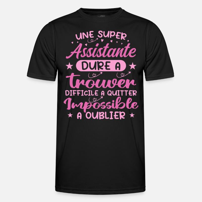 Ein Super Assistant - Assistent Geschenk - Männer Funktions-T-Shirt - Schwarz