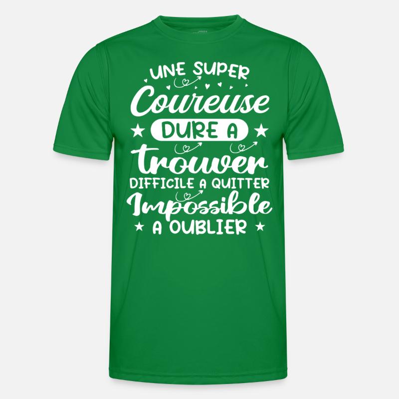 Une Super Coureuse - Cadeau coureuse T-shirt sport Homme