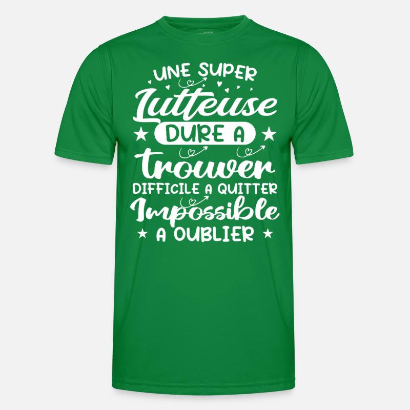 Une Super Lutteuse - Cadeau lutteuse T-shirt sport Homme