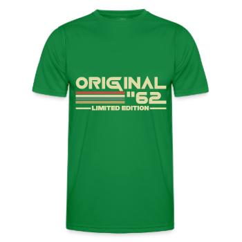 1962 - Men's Functional T-Shirt - kelly green - Front - AI Model Male 178 dark (178cm)