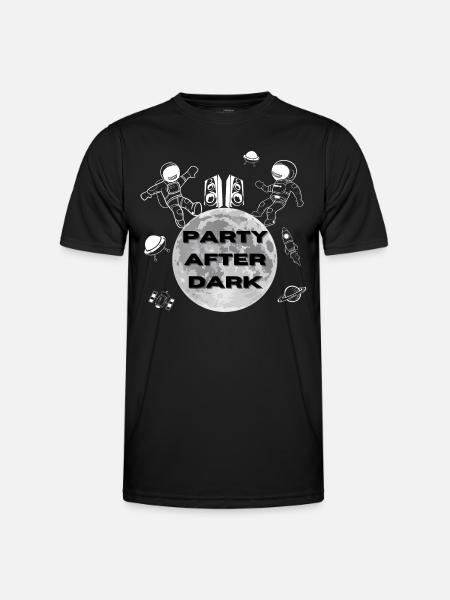 PARTY AFTER DARK - Men's Functional T-Shirt - black