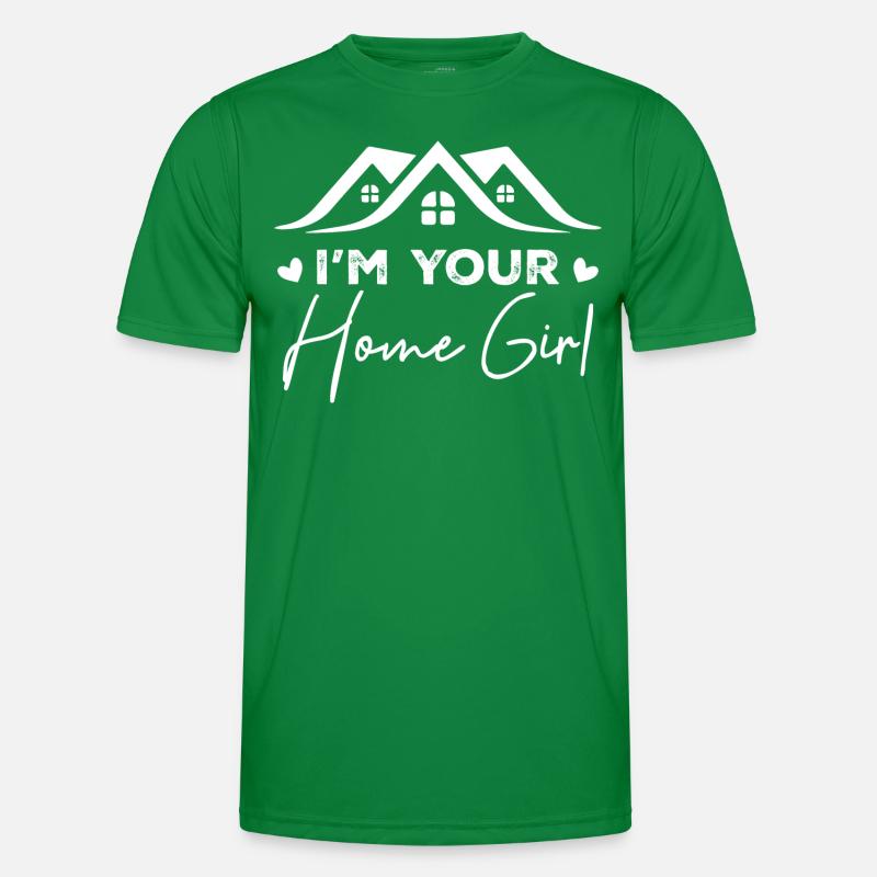 Ich bin dein Hausmädchen Männer Funktions-T-Shirt