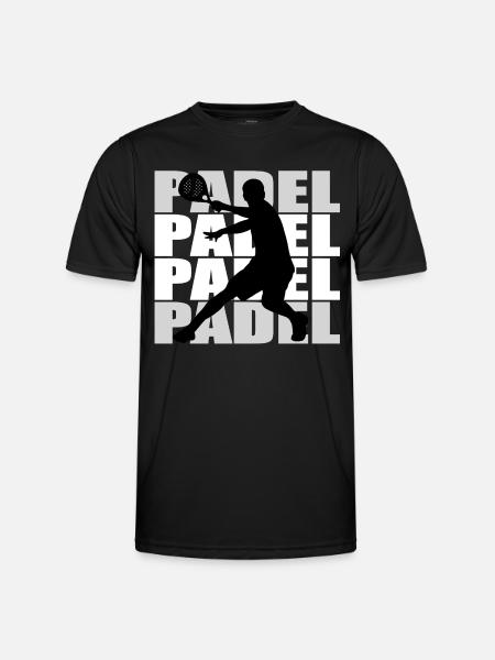 Padel - Men's Functional T-Shirt - black