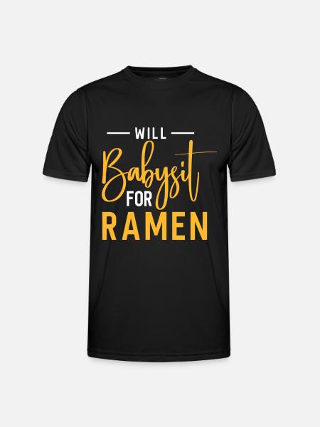 Babysitter Gift Babysitting Best Babysitter - Men's Functional T-Shirt - black