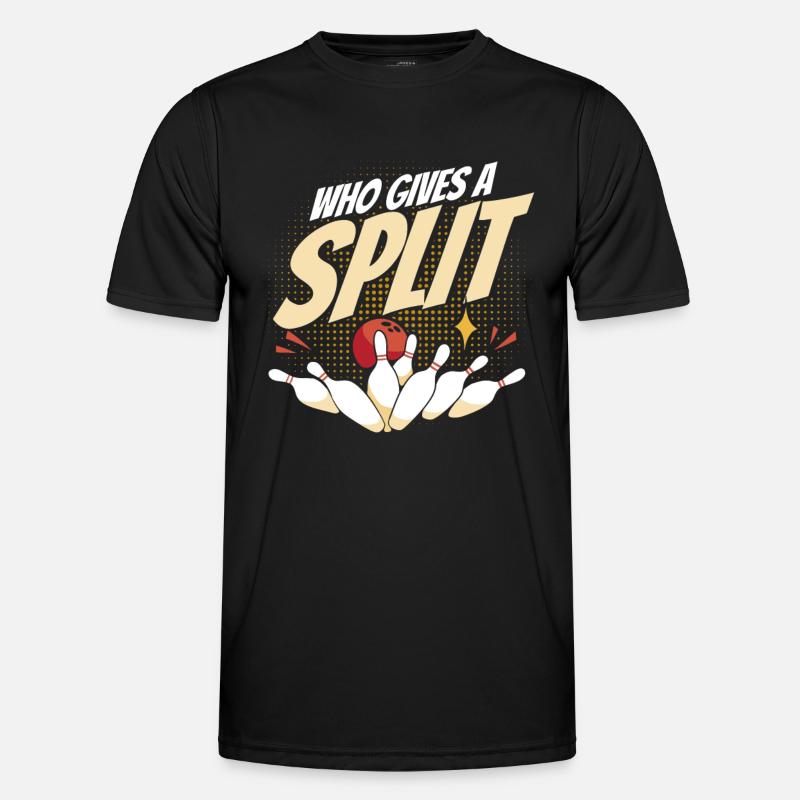 Bowling Team Bowlers Bowling - Men's Functional T-Shirt - black