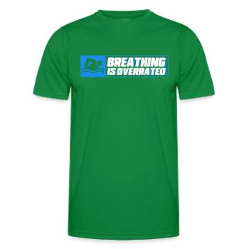Schwimmen Geschenk Schwimmer Spruch Schwimmen - Männer Funktions-T-Shirt - Kelly Green - Vorne - AI Model Male 178 dark (178cm)