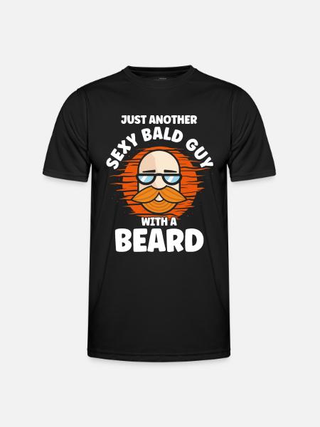 Bärte Spruch Lustiges Bartgeschenk Bart - Männer Funktions-T-Shirt - Schwarz