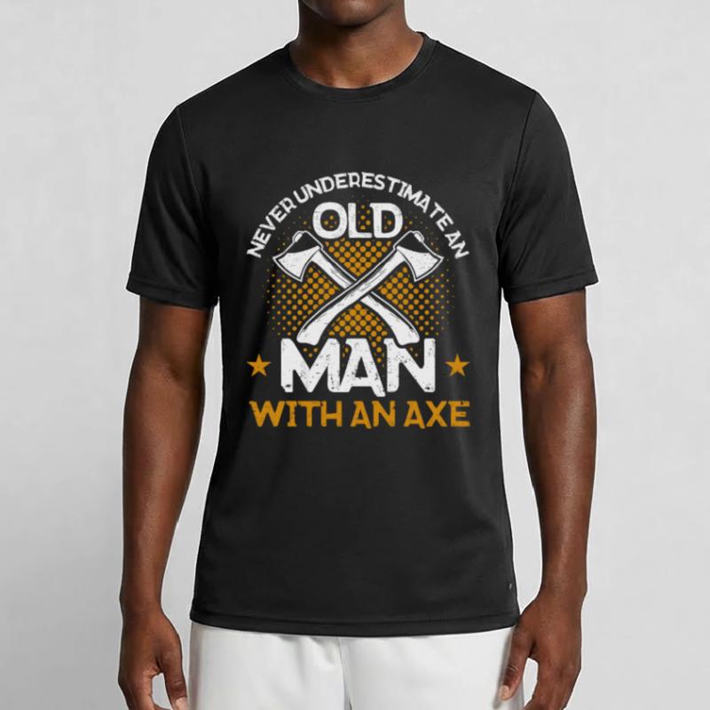 Axe Thrower Axe Throw Axe Gift Men's Functional T-Shirt