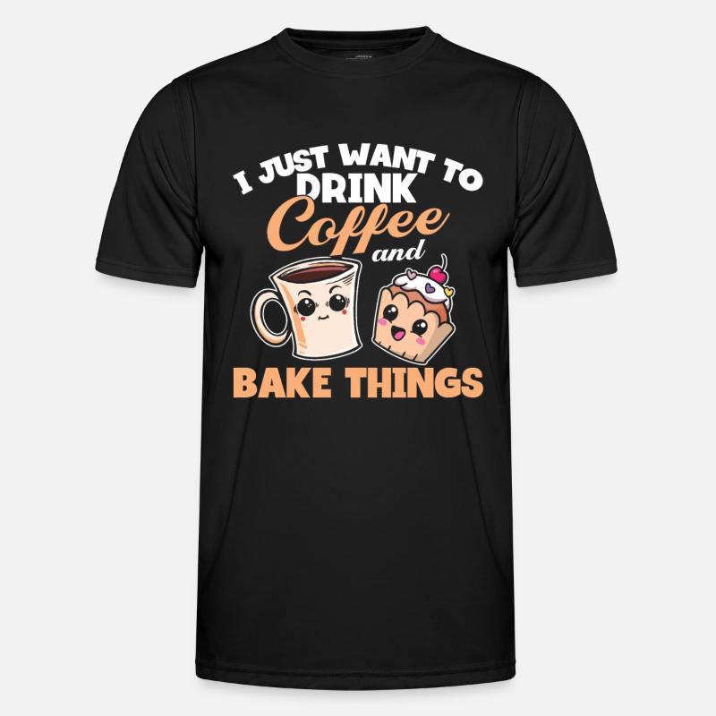 Bakery Baking Baker Baker - Men's Functional T-Shirt - black