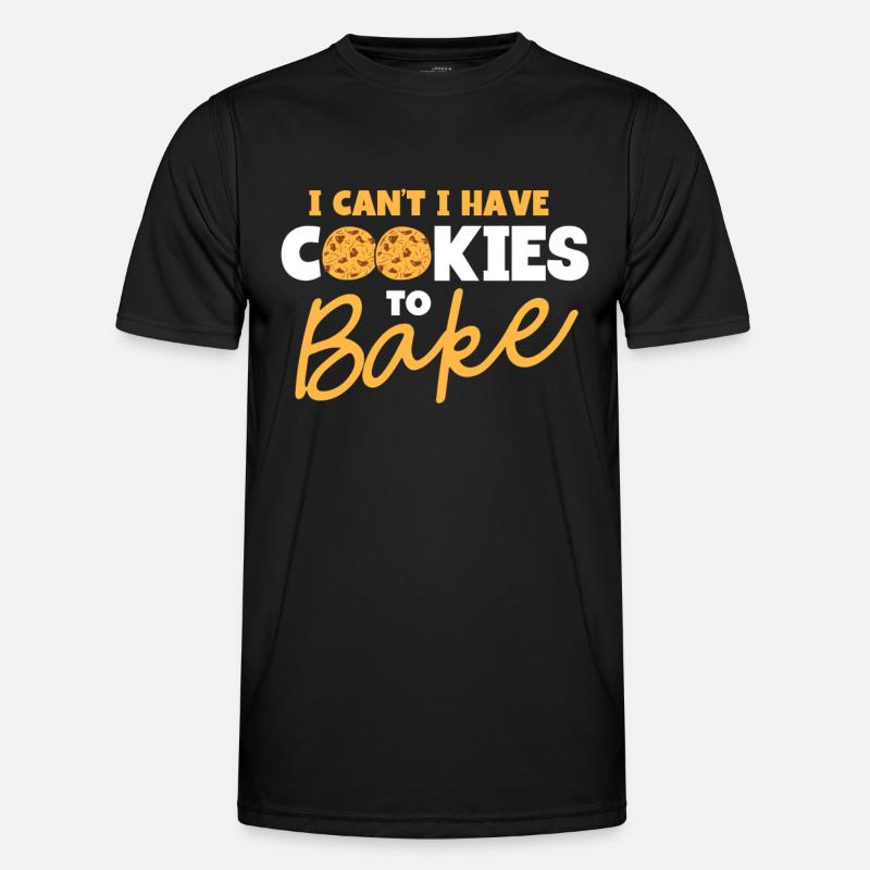Bäckerei Backen Bäckerin Bäcker - Männer Funktions-T-Shirt - Schwarz