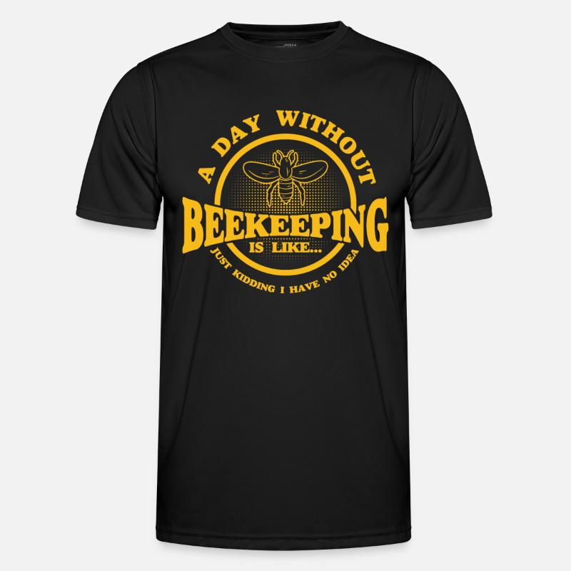 Beekeeping Beekeepers Bees Honey Beekeepers - Men's Functional T-Shirt - black
