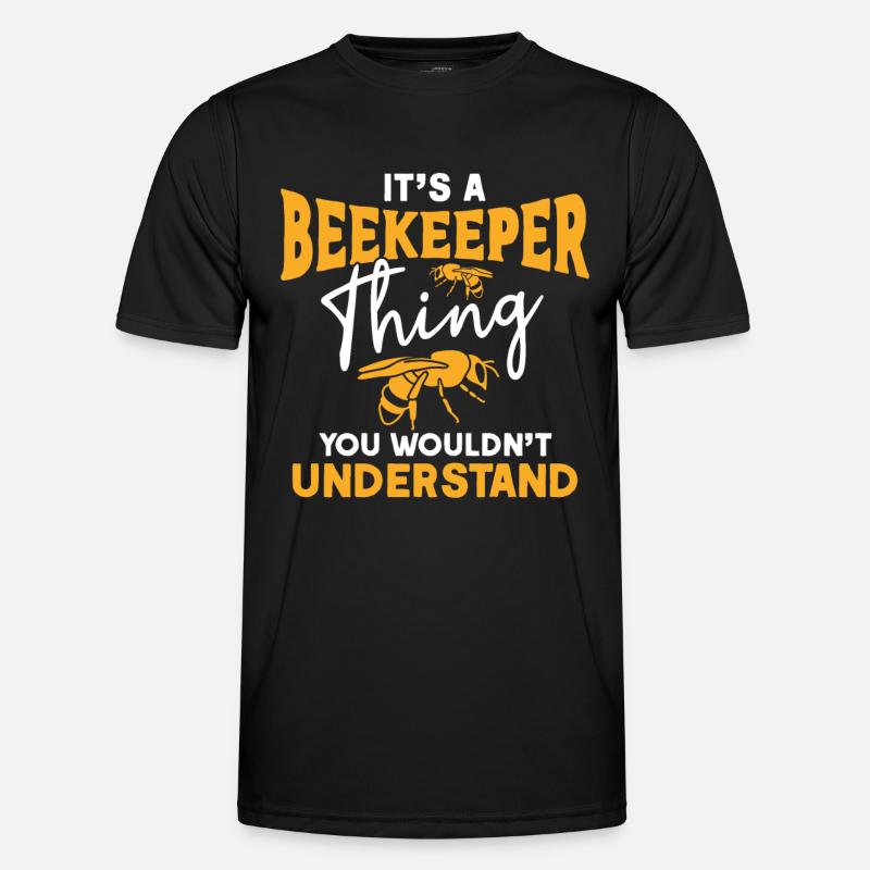 Beekeeping Beekeepers Bees Honey Beekeepers - Men's Functional T-Shirt - black
