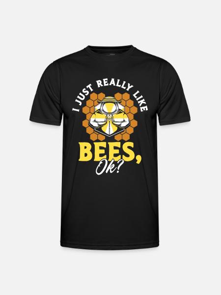 Beekeeping Beekeepers Bees Honey Beekeepers - Men's Functional T-Shirt - black