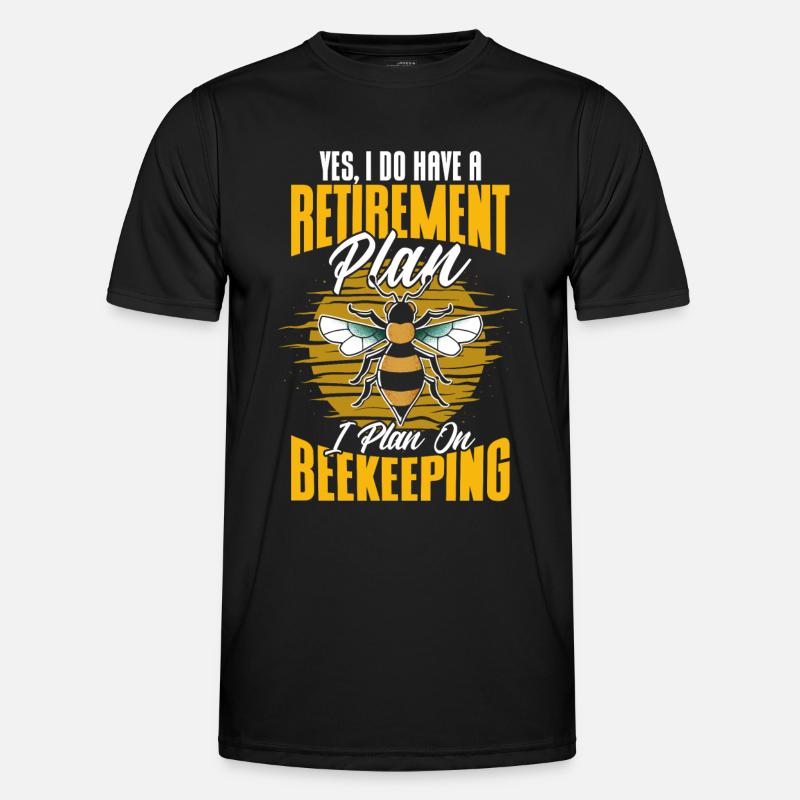 Beekeeping Beekeepers Bees Honey Beekeepers - Men's Functional T-Shirt - black