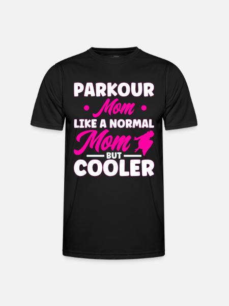 Parkour Gift Freerunning Parkour Runner - Men's Functional T-Shirt - black