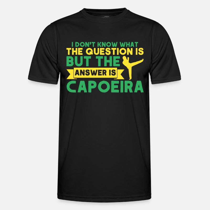 Capoeira Geschenk Brasilien Kampfkunst Capoeira Männer Funktions-T-Shirt