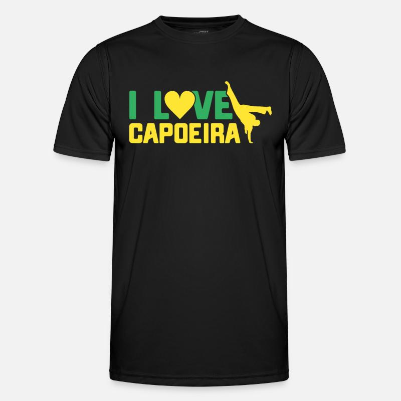 Capoeira Geschenk Brasilien Kampfkunst Capoeira Männer Funktions-T-Shirt