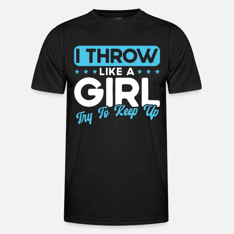 Discus Throw Discus Thrower Cadeau T-shirt sport Homme