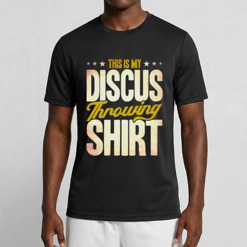 Diskuswerfen Diskuswerfer Geschenk Männer Funktions-T-Shirt