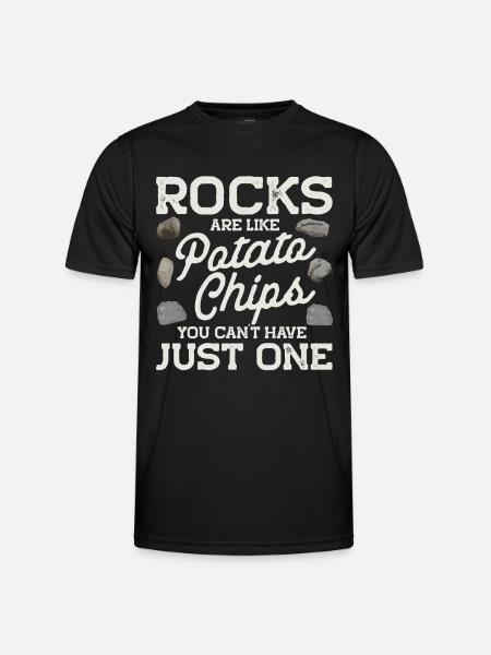Rock Collecting Geology Geologist - Men's Functional T-Shirt - black