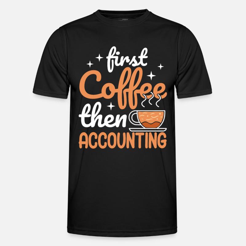 Comptable Donation Comptabilité Impôt CPA T-shirt sport Homme