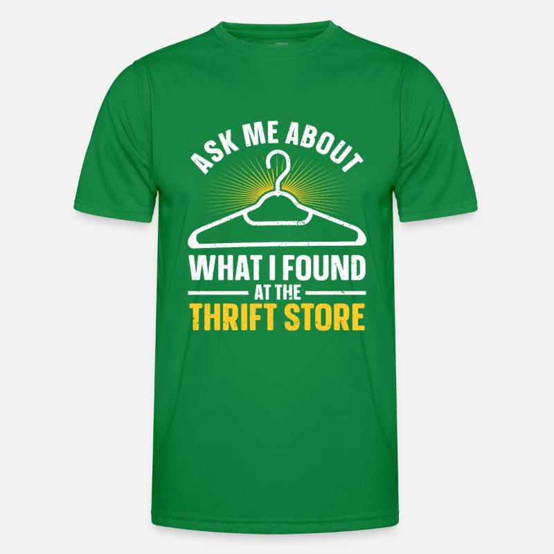 Secondhand Laden Hofverkauf Geschenk Thrifting Männer Funktions-T-Shirt
