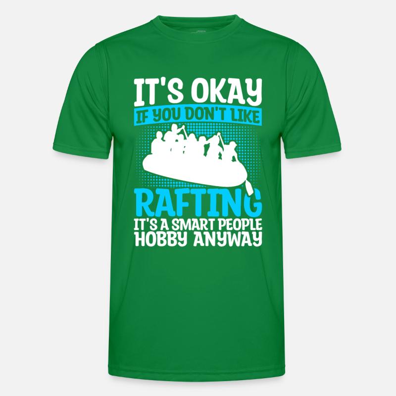 Rafting Floß Geschenk Paddler Rafting Männer Funktions-T-Shirt
